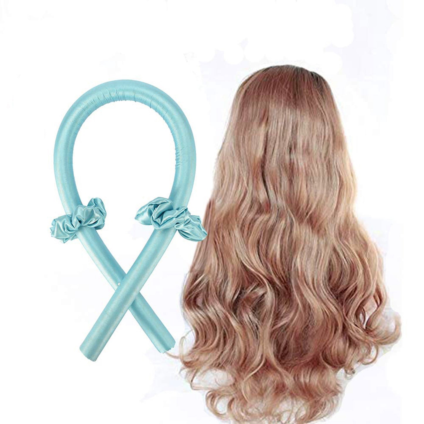 Small Portable Manual Curling Iron – Heatless & Cordless Hair Curler for Quick Styling