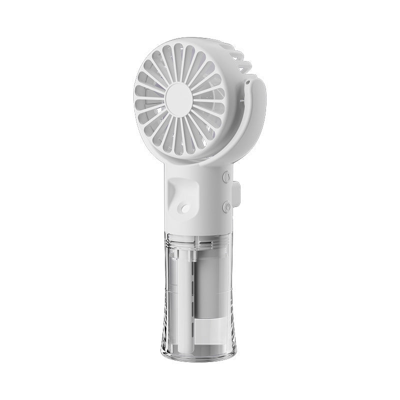Portable Handheld Mist Spray Fan β 4-Speed USB Rechargeable Summer Cooler