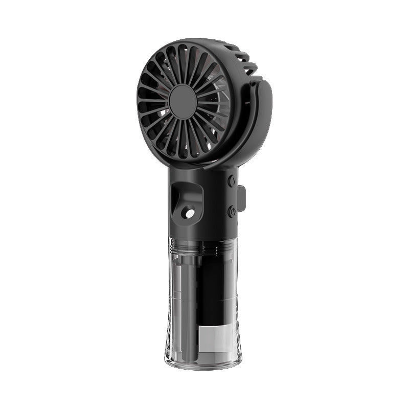 Portable Handheld Mist Spray Fan β 4-Speed USB Rechargeable Summer Cooler