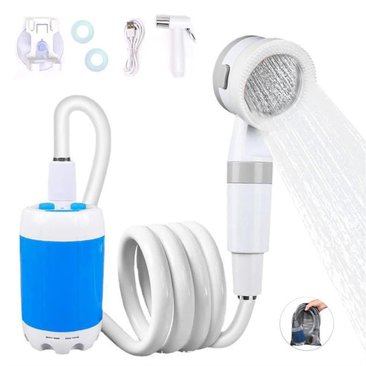 Portable Electric Camping Shower – Waterproof & Rechargeable
