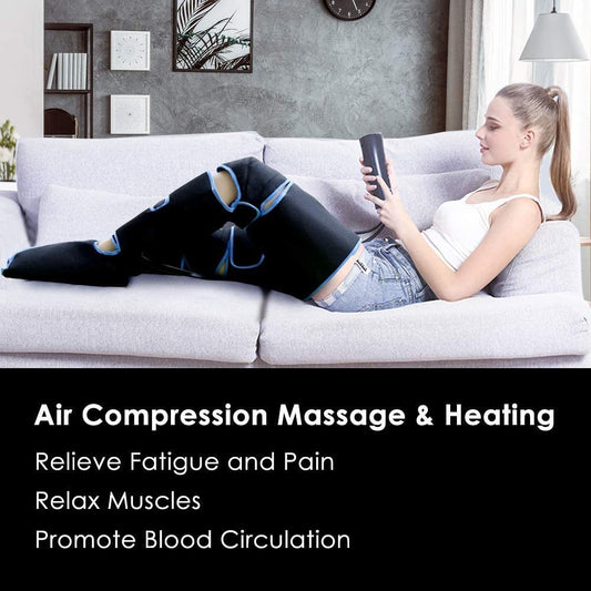 Pneumatic Air Compression Leg Massager – Boost Circulation, Reduce Swelling & Relieve Pain