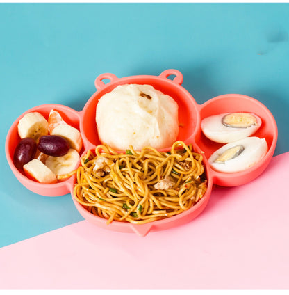 No-Mess Silicone Baby Plate – Suction Design for Toddlers