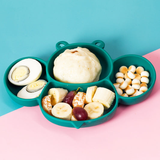 No-Mess Silicone Baby Plate – Suction Design for Toddlers