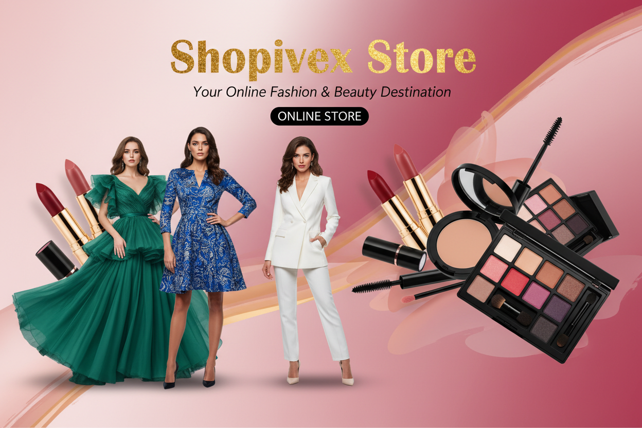acha es mai shopivex store likh dena  ess likhna k store hai online